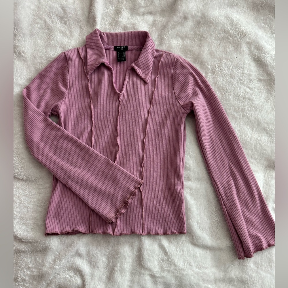 Forever 21 girls long sleeve top